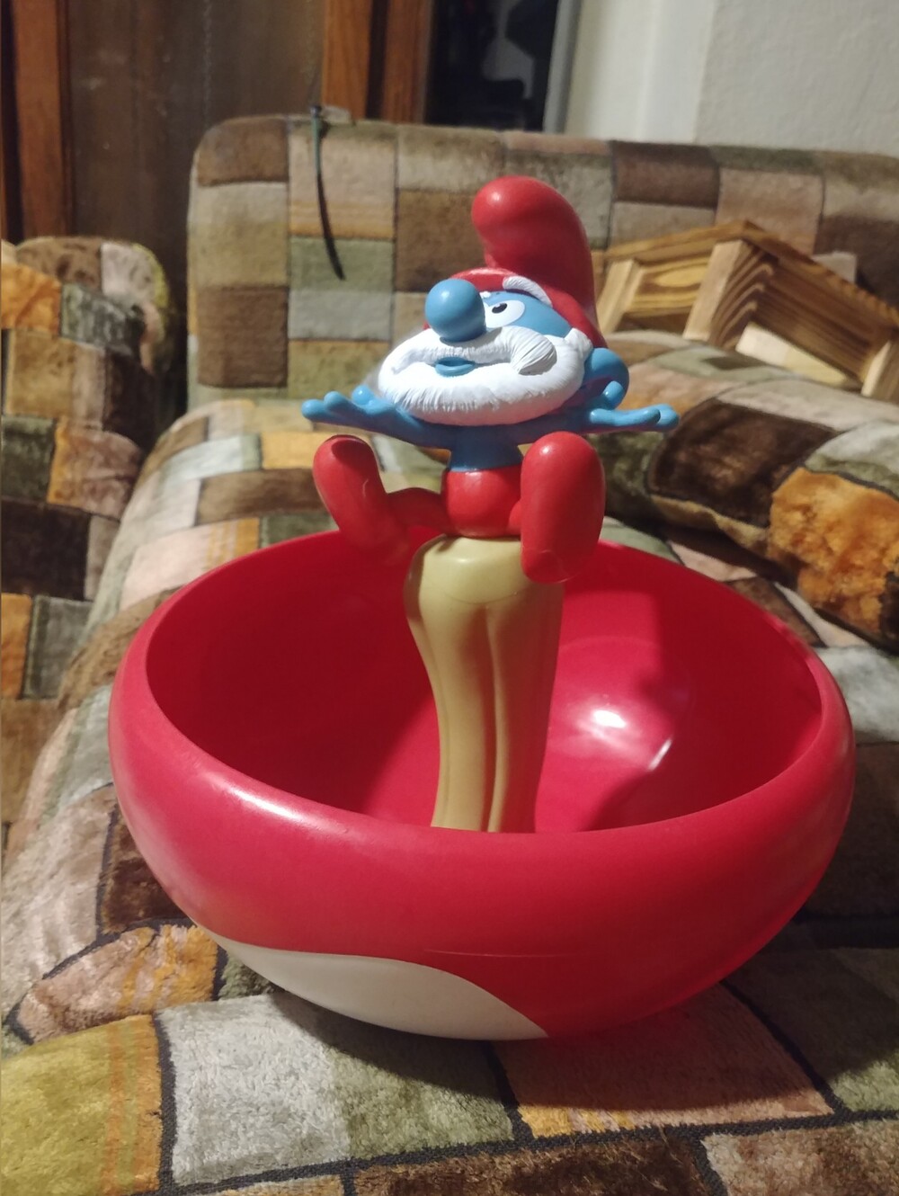 Smurf popcorn bucket Collectible